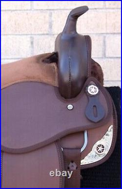 Western Horse Saddle Pleasure Trail Used Barrel Tack Set 14 15 16 17