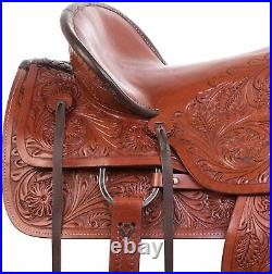 Western Horse Saddle Wade A Fork Premium Western Leather Roping Ranch