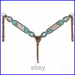Western Leather Barrel Horse Saddle Tack Set Seat 10 to 18 Premium Quality