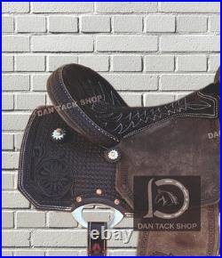 Western Leather Ranch Saddle with Tack Set Free Shipping