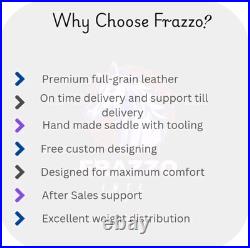 Western Leather Saddle Handmade Western Saddle With Tack Set