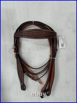 Western Pleasure Saddle with Headstall, Brestcollar
