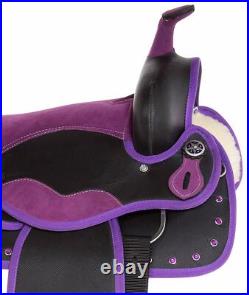Western Pleasure Trial Horse Synthetic Saddle Size (10 to 18.5)
