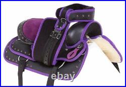 Western Pleasure Trial Horse Synthetic Saddle Size (10 to 18.5)