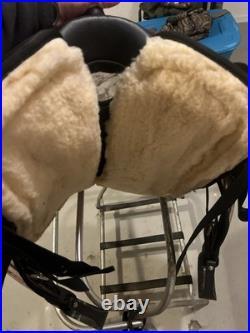 Western Saddle Never Used and Comes with Saddle Stand Made In USA