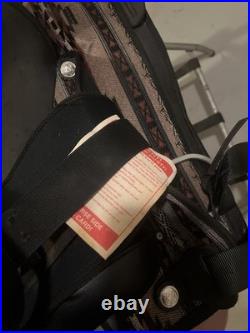 Western Saddle Never Used and Comes with Saddle Stand Made In USA