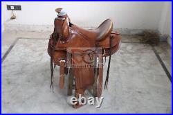 Western Saddle Roping Ranch Work Equestrian Trail Horse Wade Tree A Fork Premium