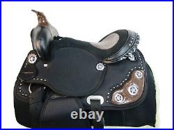 Western Saddle Synthetic Pleasure Trail Custom Made Kids Youth Horse 12 13 14