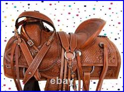 Western Saddle Used Horse Pleasure Trail Roping Ranch Wade Tack Set 15 16 17 18 Western Saddle Used Horse Pleasure Trail Roping Ranch Wade Tack Set 15 16 17 18