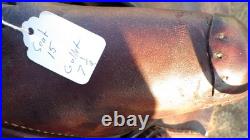 Western Saddle Vintage Bonanza Big Horn 15 Ranch Well Used, Lasting Well