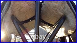 Western Saddle Vintage Well Used, Lasting Well Hand Tooled