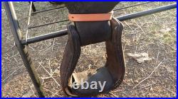 Western Saddle Vintage Well Used, Lasting Well Hand Tooled