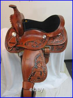 Western Saddle Youth Kids Pony Saddles Barrel Trail Pleasure Tack Set 10 12 13