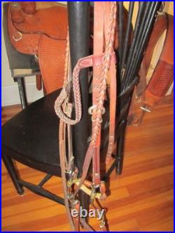 Western Saddle designed by Dale Chavez 16 inch slightly used