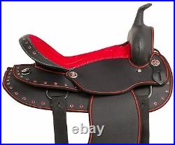 Western Synthetic Tack Saddle All Size 10 Inch to 18.5 inch With Free Shipping
