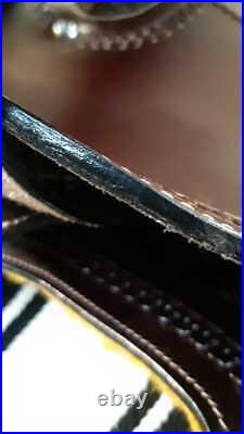 Western Trail Horse Saddle Barrel Racing Tack Premium Leather Tooled 10-18 GFJYH