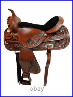 Western Trail Saddle Horse Pleasure Barrel Racing Used Tack Set 15 16 17 18