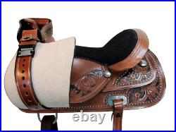 Western Trail Saddle Horse Pleasure Barrel Racing Used Tack Set 15 16 17 18