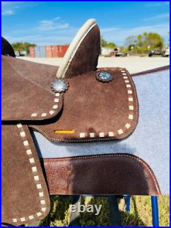 Western Youth-Kids Ranch Style Horse Child Pony Saddle Brown Color 10 12 13