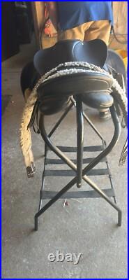 Wintec 500 17.5 All purpose, interchangeable gullet saddle