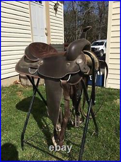 Wintec Synthetic Western Trail Saddle 16 Seat