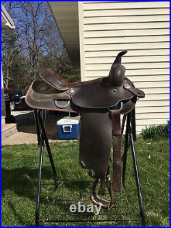 Wintec Synthetic Western Trail Saddle 16 Seat