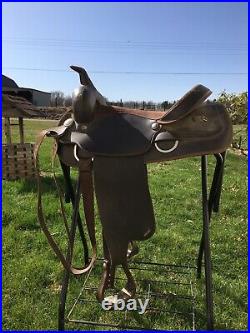 Wintec Synthetic Western Trail Saddle 16 Seat