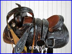 Youth Cowgirl Barrel Racing 10 12 13 Kids Child Pony Saddle Leather Tack Set