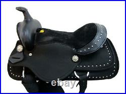 Youth Cowgirl Barrel Racing Saddle Child Kids Pleasure Horse Trail Tack 12 13 14