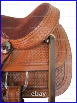 Youth Cowgirl Western Horse Saddle Child Barrel Racing Trail Tack Set 13 12 10