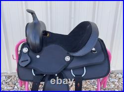 Youth Kid Western New Generation Horse Synthetic Saddle 10 12 13