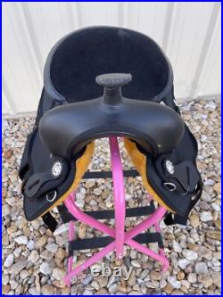 Youth Kid Western New Generation Horse Synthetic Saddle 10 12 13