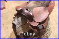 Youth Small Adult Secure Western Saddle, Single D forward rigged