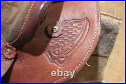 Youth Small Adult Secure Western Saddle, Single D forward rigged