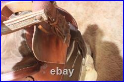 Youth Small Adult Secure Western Saddle, Single D forward rigged