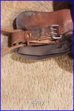 Youth Small Adult Secure Western Saddle, Single D forward rigged