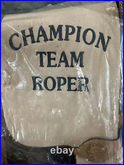 Zamora Roping Productions 2022 Champion Team Roper Saddle